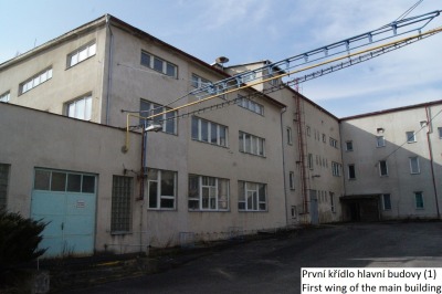 Area of the former ceramics factory - Krupka - Teplice